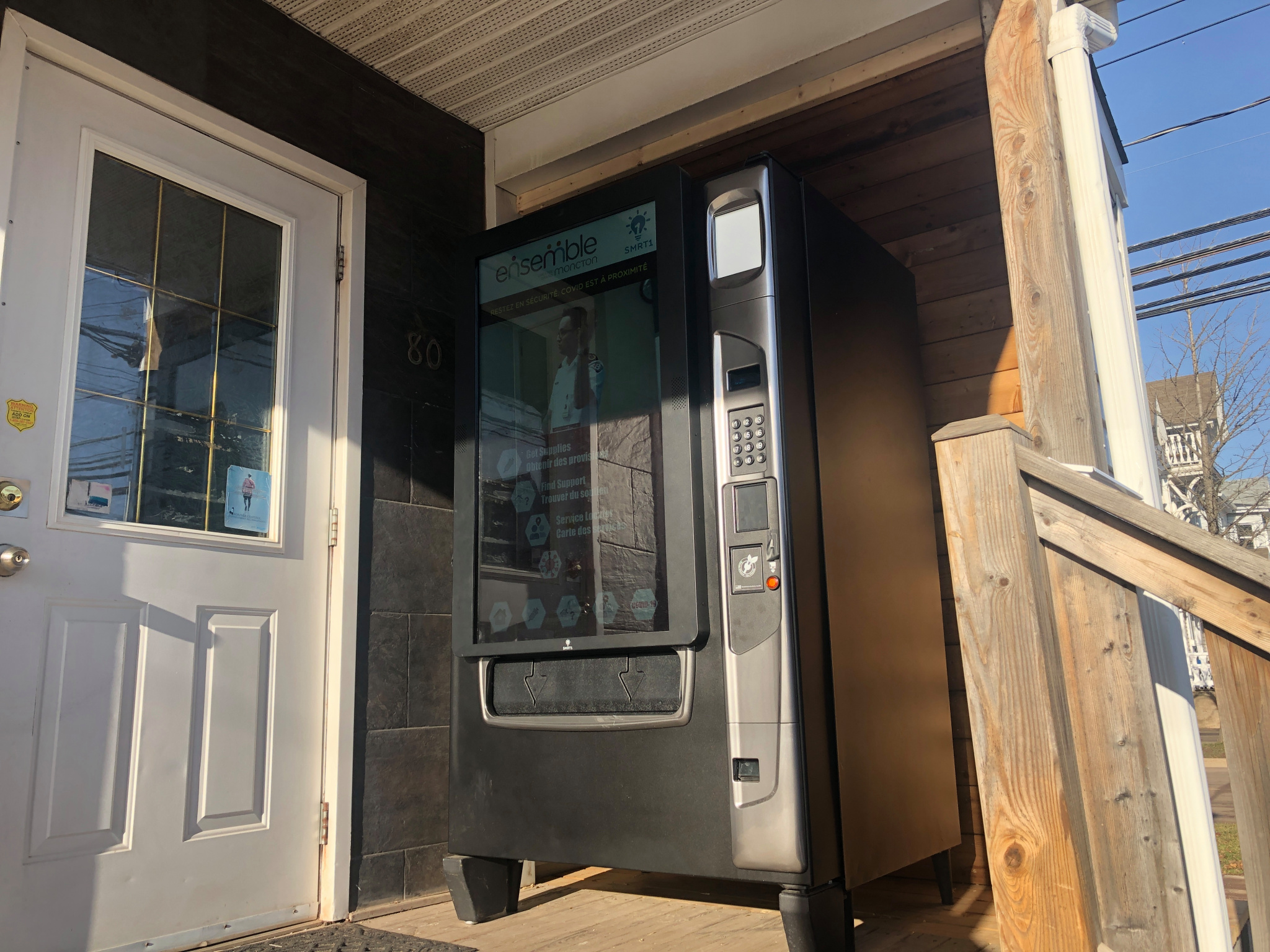 Global: Ensemble Moncton’s new dispensing machine offers harm-reduction products